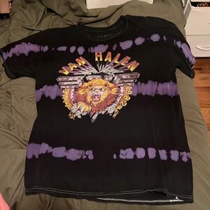 van halen tshirt size s/m for BOTH MEN AND WOMEN